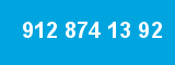 912 874 13 92 912 874 13 92